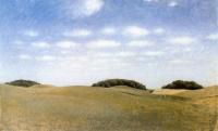 Vilhelm Hammershoi - Landscape from lejre